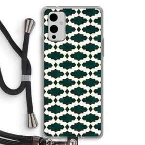 Moroccan tiles: OnePlus 9 Transparant Hoesje met koord
