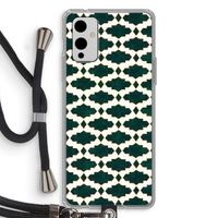Moroccan tiles: OnePlus 9 Transparant Hoesje met koord