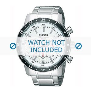 Horlogeband Pulsar VD53-X055 / PT3159X1 / PT3161X1 / PQ338X Roestvrij staal (RVS) Staal 22mm