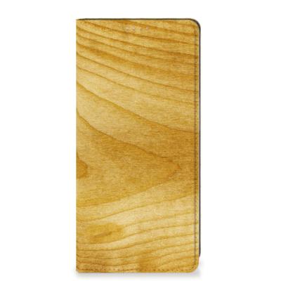 OPPO A54 5G | A74 5G | A93 5G Book | Wallet Case | Licht Hout