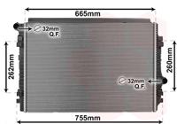 Van Wezel Radiateur 03012711