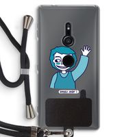 Zwaai: Sony Xperia XZ2 Transparant Hoesje met koord