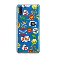 Fruitsticker: Samsung Galaxy A50 Transparant Hoesje