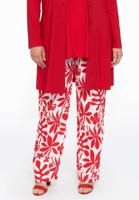 Yoek Pantalon ANNA | Rood | Maat 54/56