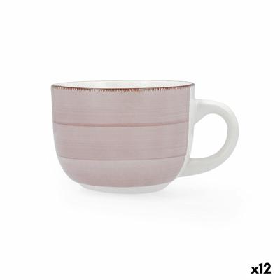 Kopp Quid Vita Morning Keramisch Roze (470 ml) (12 Stuks)