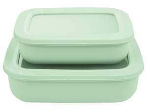 LIVARNO home Lunchbox (rechthoekig, set van 2)