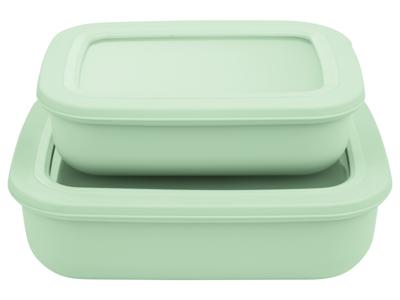 LIVARNO home Lunchbox (rechthoekig, set van 2)