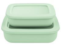 LIVARNO home Lunchbox (rechthoekig, set van 2)