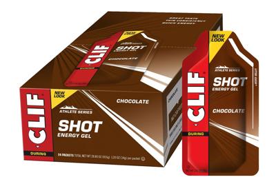 Clif Shot Energie Gel met Chocolade (24 Stuks) Clif Shot Energie Gel met Chocolade (24 Stuks)