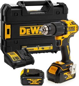 DeWalt DCD709M2T | Compacte accu klopboormachine | 18V | 2 x 4.0 Ah Li-Ion accu's | in TSTAK koffer