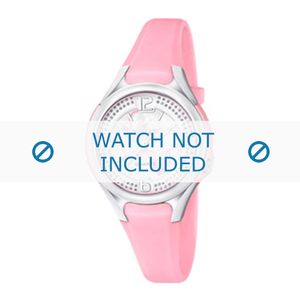Horlogeband Calypso K5575-2 Kunststof/Plastic Roze 13mm