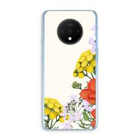 Wilde bloemen: OnePlus 7T Transparant Hoesje
