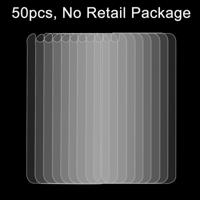 50 stuks voor iPhone 6 0 26 mm 9H oppervlakte hardheid 2.5D explosieveilige terug getemperd glas Film No retailpakket
