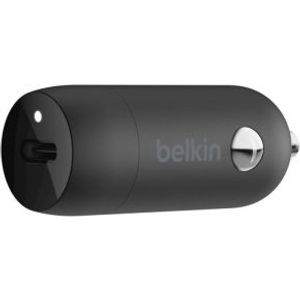 Belkin CCA003btBK autolader USB-C 20W Power Delivery. zwart