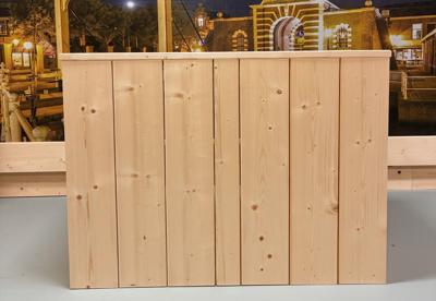 Steigerhouten Balie Deluxe - 130 Steigerhouten Balie Deluxe - 130