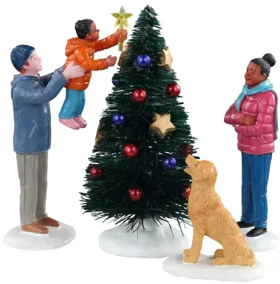 Lemax the final touch, s/4 kerstdorp figuur type 4 2021