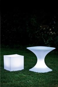 Milo Designtafel Wit Verlicht