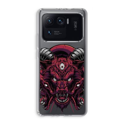 Hell Hound and Serpents: Xiaomi Mi 11 Ultra Transparant Hoesje