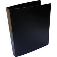 Alpha ringmap, voor ft A4, uit PP, 2 ringen van 25 mm, zwart