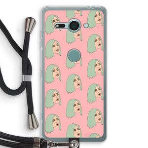 King Kylie: Sony Xperia XZ2 Compact Transparant Hoesje met koord