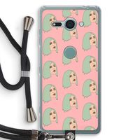 King Kylie: Sony Xperia XZ2 Compact Transparant Hoesje met koord