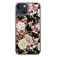 iPhone 13 mini hybride hoesje - Flowerpower iPhone 13 mini hybride hoesje - Flowerpower