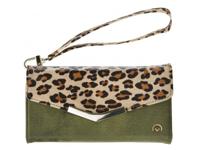 Mobilize Mobilize 2in1 Gelly Clutch for Apple iPhone 12/12 Pro Green Leopard