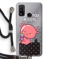 Love You A Lotl: Huawei P Smart (2020) Transparant Hoesje met koord