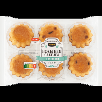Jumbo Rozijnen Cakejes 210 g