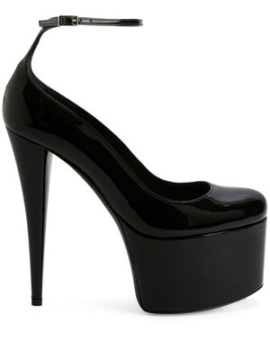 Giuseppe Zanotti escarpins GZ-Yana 150 mm à plateforme - Noir