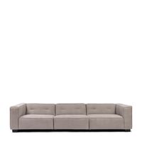 Rivièra Maison Bank 'Hampton Heights' XL, Celtic Weave, kleur Pebbles Stone - thumbnail