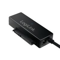 LogiLink AU0050 basisstation voor opslagstations USB 3.2 Gen 1 (3.1 Gen 1) Type-A Zwart - thumbnail
