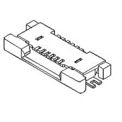Molex 54550-2071 FFC/FPC-aansluiting Inhoud: 1 stuk(s) Tape on Full reel