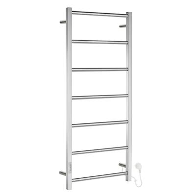 Smedbo Dry Handdoekradiator - 50x121.2x11.2cm - ophangen - RVS Gepolijst Edelstaal FK706 Smedbo Dry Handdoekradiator - 50x121.2x11.2cm - ophangen - RVS Gepolijst Edelstaal FK706