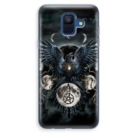 Sinister Wings: Samsung Galaxy A6 (2018) Transparant Hoesje