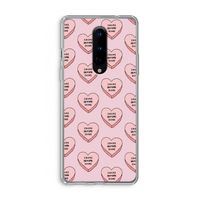 Chicks before dicks: OnePlus 8 Transparant Hoesje