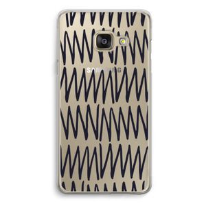 Marrakech Zigzag: Samsung A3 (2017) Transparant Hoesje