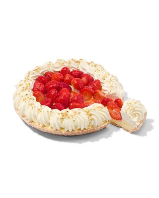 HEMA Aardbeienslagroomvlaai 10 P.