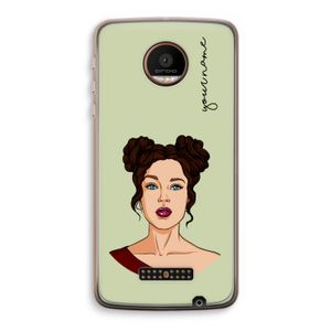 Pop-Art Creator: Motorola Moto Z Force Transparant Hoesje