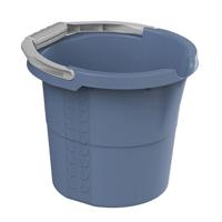 Rotho Daily Emmer met Schaalverdeling 10L Horizon Blauw Rotho Daily Emmer met Schaalverdeling 10L Horizon Blauw