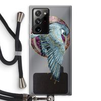 Golden Falcon: Samsung Galaxy Note 20 Ultra / Note 20 Ultra 5G Transparant Hoesje met koord