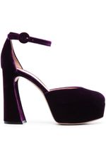 Gianvito Rossi sandales à plateforme 120 mm - Violet