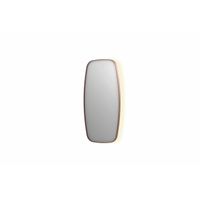 INK SP30 spiegel - 50x4x100cm contour in stalen kader incl indir LED - verwarming - color changing - dimbaar en schakelaar - geborsteld koper 8409754