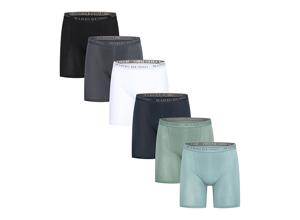 Mario Russo Long Fit Boxershorts - 6-pack - 6 Kleuren