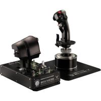 Thrustmaster hotas warthog joystick en throttle gaming hotas (zwart/zilver, pc)