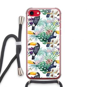 Tukans: iPhone SE 2020 Transparant Hoesje met koord
