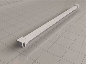 Mueller Slimline stabilisatiestang 120cm wit mat