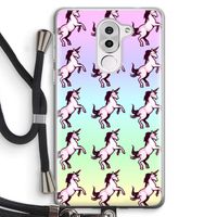 Musketon Unicorn: Honor 6X Transparant Hoesje met koord
