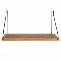 Frama Shelf wandplank 40x20 naturel|zwart