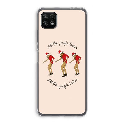 Jingle Ladies: Samsung Galaxy A22 5G Transparant Hoesje